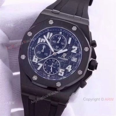 Replica Audemars Piguet All Black Watches - Royal Oak Offshore Chronograph